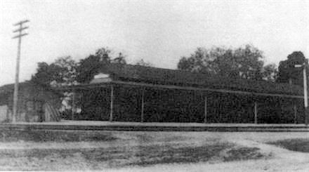 Central Pacific Railroad depot 1874